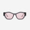 Angular bevel cutting Acetate  Women's Sunglasses21A8023
